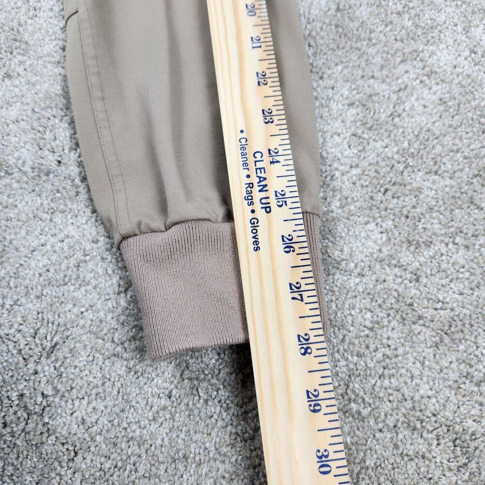 BYLT Pants Elite+ Joggers Women S Sand 4 Way‎ Stretch Drawstring Zipper Pockets - Picture 9 of 12